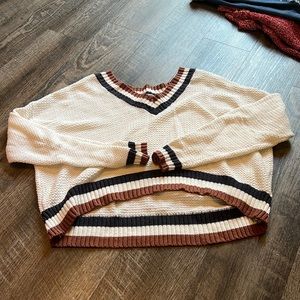 American eagle sweater crop top